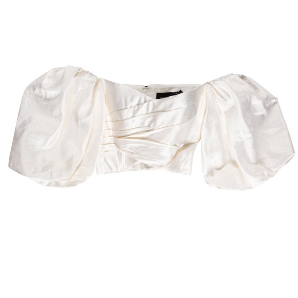 Silk crop top